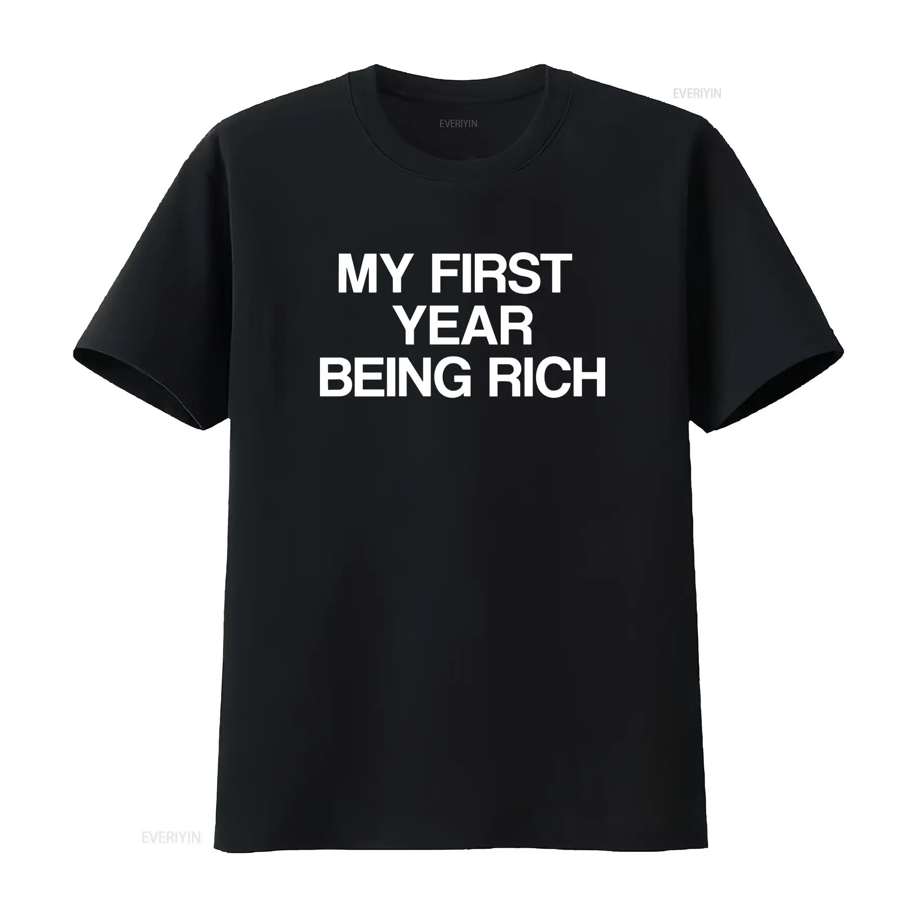 Luxury Lifestyle Rich - T-shirt « Première année d'argent au