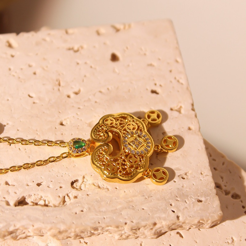 Collier de verrouillage longue - Luxury Lifestyle Jewelry avis et prix