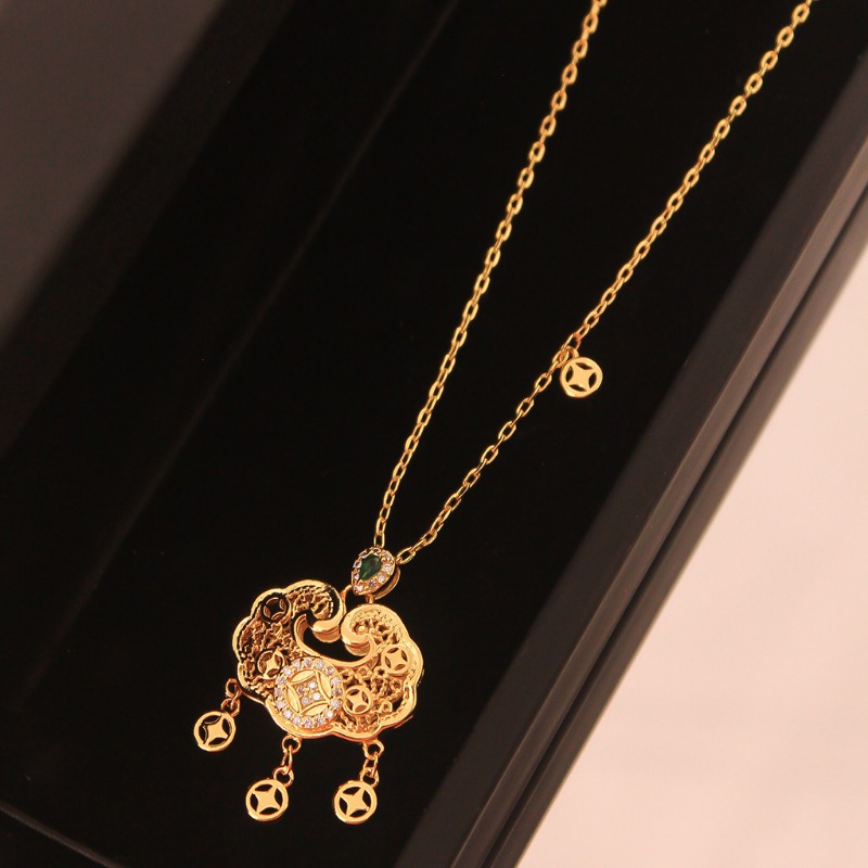 Collier de verrouillage longue - Luxury Lifestyle Jewelry avis et prix
